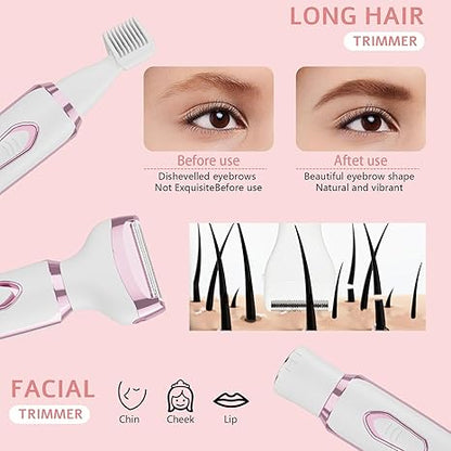 Rasuradora Eléctrica 4 en 1 para Mujeres